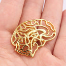 Jewellery Brooches Brain Lungs Shape Enamel Pin Fashion Accessories Gifts FoL9M5
