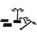 3pcs/set Geometric Y Pattern Stud Earrings Display Stand Jewelry Show Rack