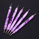 Nail Art Rhinestone+Tweezers Suit Nail Art Decor+5pcs Nail Art Dotting Pen