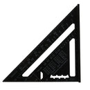 7'' Aluminum Alloy Triangle Angle Protractor Speed Square Measuring Ruler Miter