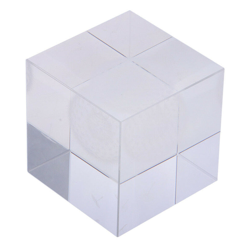 Dandelion Crystal Cube Paperweight Fengshui Crystal Home Decoration Props
