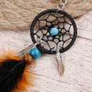 1Pc feather handmade dream catcher car wall door hanging decoration ornament JR