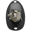 Boat Style 1/4 inch Loaded Guitar Output Mono Jack Plug Socket Plate for St J8S8
