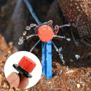 100Pcs Micro Drip Irrigation Watering Sprinklers Anti-clogging Garden N8C6