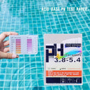 3.8-5.4 Range 0.3 DF Precision PH Test Paper 2-color Contrast Test Strip