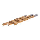 19pcs HSS Metric Drill Bit Set Titanium Coated Twist Drills Metal Wood 1-1BX