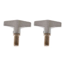 2 Pieces Drum Cymbal Stand Knobs Wing Nuts for Musical Instrument Parts 39x36mm