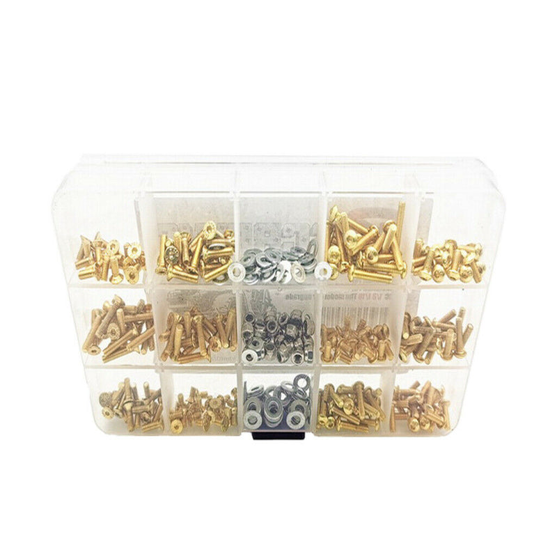 RC Crawler Screws Kit Stainless Screw Parts RC Cars Accs For 1/10 1/8 RC Car