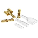 140x Brass Bullet Connectors Male & Female Wire Terminal 3.9mm Car Moto FON
