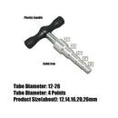 Small Metal Trimming T Type Manual Round Tool Pipe Expander Rounder Iron Plastic