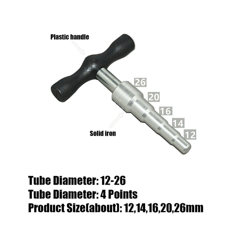 Small Metal Trimming T Type Manual Round Tool Pipe Expander Rounder Iron Plastic