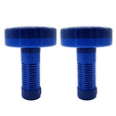 Floating Pool Chlorine Dispenser Adjustable Flow Vents Cap 1inch_Blue Modern