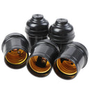 5x E27 4A Retro Light Bulb Lamp Holder Pendant Edison Screw Cap Socket Fitti FT