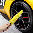 Vehicle Auto Car Motorcycle Wheel Tire Rim Scrub Brush Cleaner Washing Cleaning-