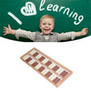 Abacus Soroban Beads Column Kid School Learning Aid Tool Math Business Chin