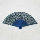 Chinese Summer Folding Hand Fan Fabric Flower Floral .Party G7M2 Favor S0B6 E7E2