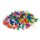 100pcs Colored Pushpins Metal Thumb Tacks Map Drawing Push Pins Crafts Offi Z9J2