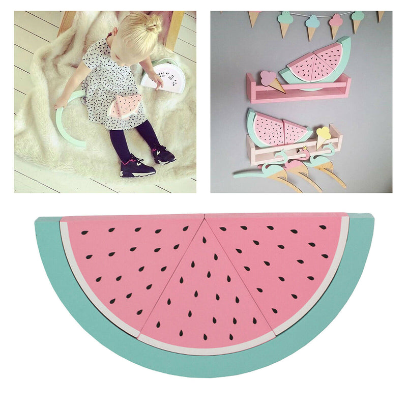 Wood Stacking Nesting Blocks Stacker Match Shape Imagine Learning DIY Toys