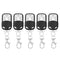 5pcs 4 Buttons 433MHz Remote Control Duplicator for Gate Garage Door Opener