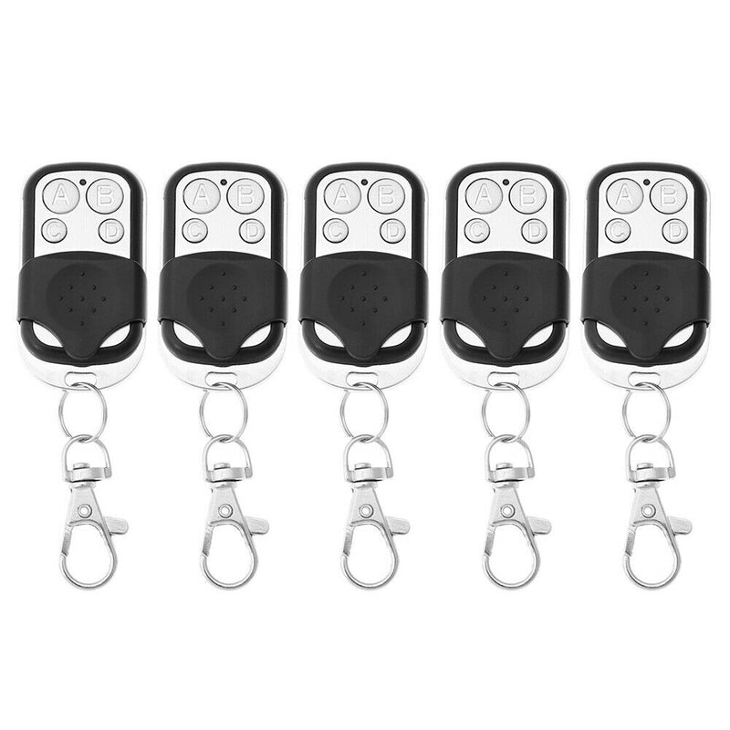 5pcs 4 Buttons 433MHz Remote Control Duplicator for Gate Garage Door Opener