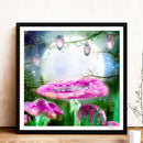 5D Full Round Drill Diamond Painting DIY Mushroom Rhinestone Picture Craft