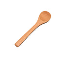 Wooden Round Bamboo Spoon Soup Tea Coffee Salt Spoon Jam Scoop DIY Kitchen To Gw