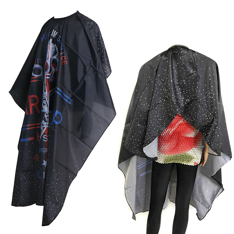 Nylon Hairdresser Cut Cape Antistatic Hairdressing Wrap Barber Haircut G Cy
