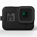 Silicone Case Protective Cover Shell for Gopro Hero 8 Black Camera (Black) A