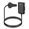 Car Back Clip QC3.0 Four USB Port Car Extension Cable Fast Charger