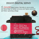 DS3225 Metal Gear Waterproof Torque Digital Steering Servo 25KG For RC Car Robot