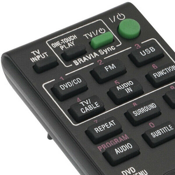 RM-ADU138 Replace Remote Control fit for Sony AV System DAV-TZ145 HBD-TZ140 R3G6