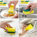 5pcs Magic Wipe Dish Sponge Clean Scouring Cloth Dish Washing Clean Sponge