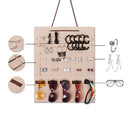 Glasses Sunglasses Jewelry Organizer Storage Hanging Bag Multifunction Wall