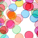 100Pcs Metal Edge Plastic Round Chips For Scientific Magnetic Experimental