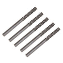 5 X Rotary Burrs Woodworking Rotary Files Rotary Burr Single/Double-groove