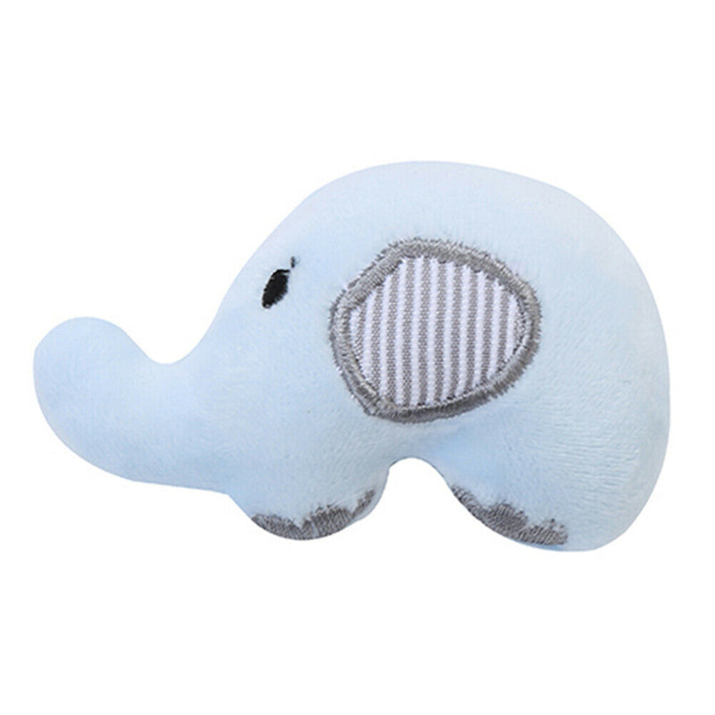 4pcs Animal Pet Grinding Catnip Toys Mini Cute Cat Plush Interactive Toys A