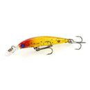 Lot 4pcs Plastic Minnow Fishing Lure Sinking Rattle Fishing Baits 3.9g/7cm/ V4L6