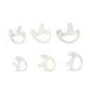 3 Pairs Transparent Silicone Soft Earbud for Walkie Talkie Covert Acoustic