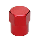 4x Aluminium Car Tire Wheel Tyre Valve Stems Hex Caps+Sleeve Covers Accessories