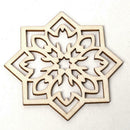 10pcs Muslim Ramadan Eid Mubarak Wood Pendants DIY Retro Hanging Ornament