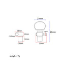 Chrome 5 String Banjo Geared Machine Head Turning Pegs, Easy to Install
