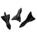 10pcs Shark Fin Diffuser Vortex Generator for Windscreen RoofSpoiler Bumper