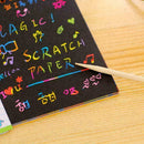 Art Magic Scraping Book Drawing Scratch Education Painting Paper Kid Toys C J1C5