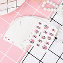 50X nail art water decals transfer stickers butterfly flower decoration tips M&