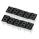 10 Pcs Common Cathode 10 Pin 1 Bit 7 Segment 0.39" Red LED Display Digital  E1Q6