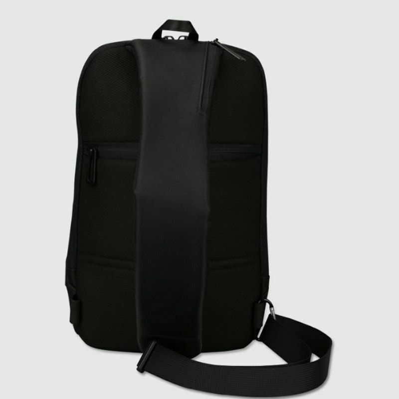 Kingsons Chest Bag Men's Crossbody Bag Small For Men For Single Shoulder St T8E6