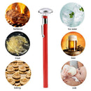 Portable Food Probe Thermometer Pen Cap Stainless Steel Milk Tea Meat Meter Tool