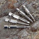 5Pcs/Set Magnetic Triangle Head Screwdriver Bits S2 Steel 1/4 Hex Shank50mm