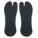 2 Pairs Male Cotton Split 2 Toe Flip-Flops Socks  Tabi Socks Sports Anklets