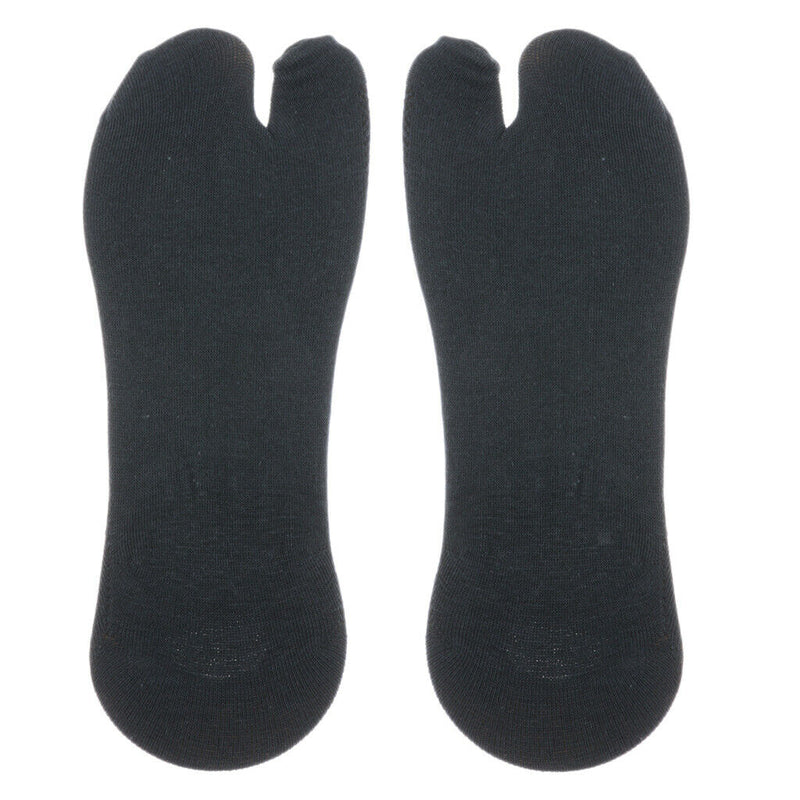 2 Pairs Male Cotton Split 2 Toe Flip-Flops Socks  Tabi Socks Sports Anklets